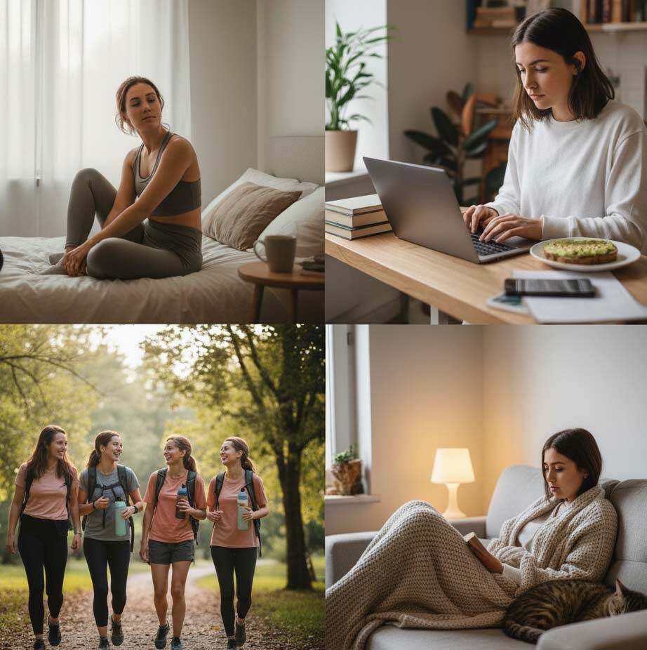 Infografika - denní řád