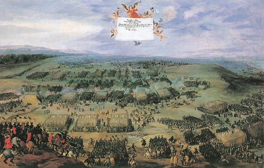 Pieter Snayers Bitva na Bílé hoře (1620)